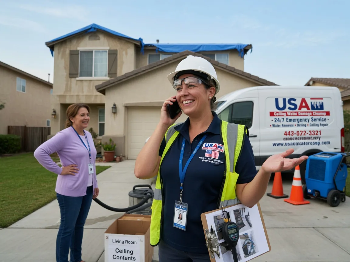 Ceiling Water Damage Restoration Alleman, IA FAQs